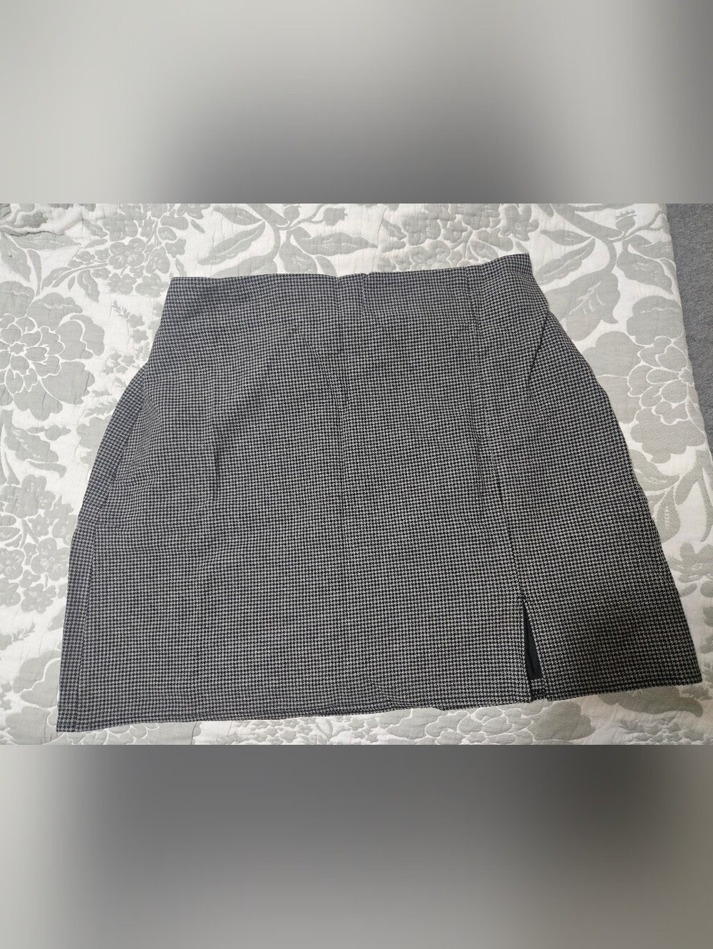 Old Navy Black Plaid Mini Skirt